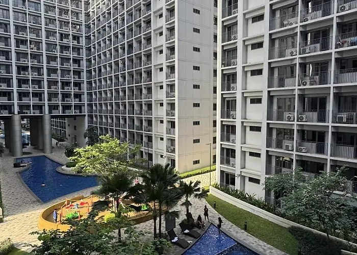 Aparthotel Shore Residences,1bedroom With Balcony Walking Distance To Mall Of And Near Airport Manila