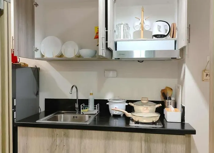 Shore Residences,1bedroom With Balcony Walking Distance To Mall Of And Near Airport Aparthotel Manila