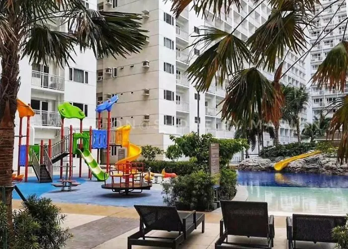 Aparthotel Shore Residences,1bedroom With Balcony Walking Distance To Mall Of And Near Airport Manila